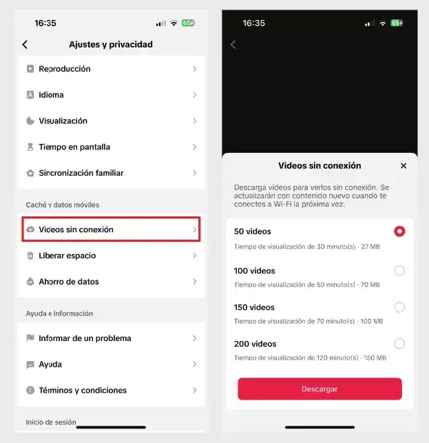 descubre el truco para ver videos de tiktok sin