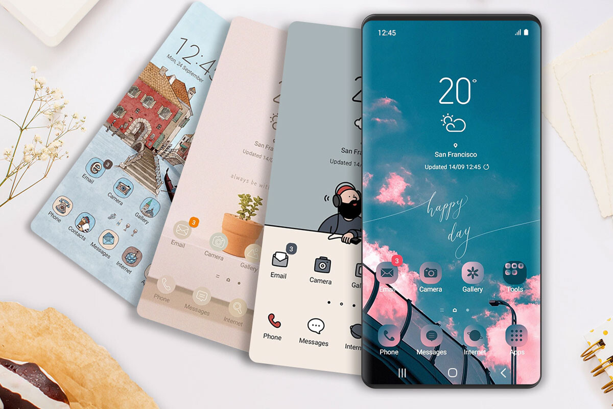 descubre los mejores temas para tu samsung