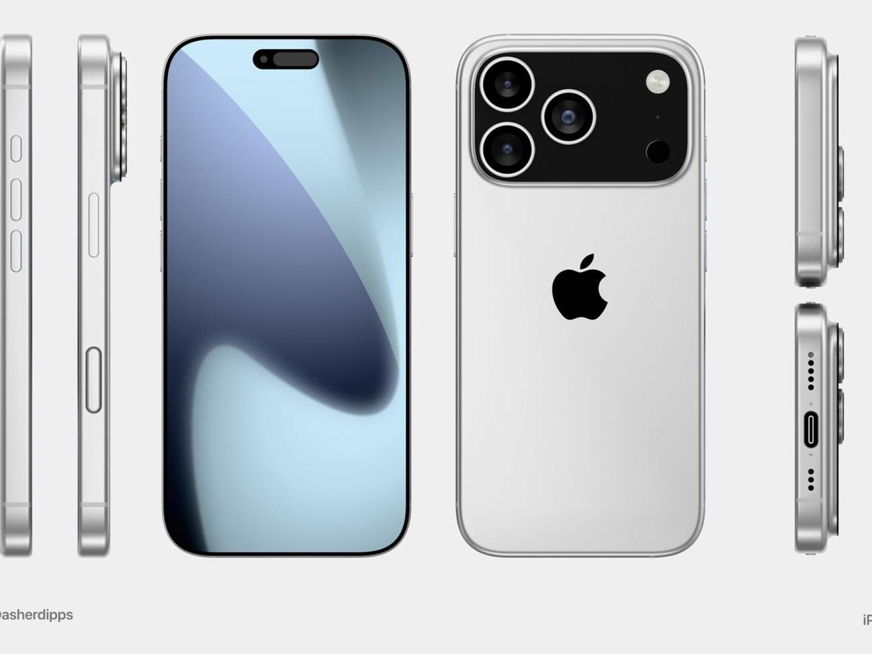 descubre los sorprendentes renders del iphone 17 pro