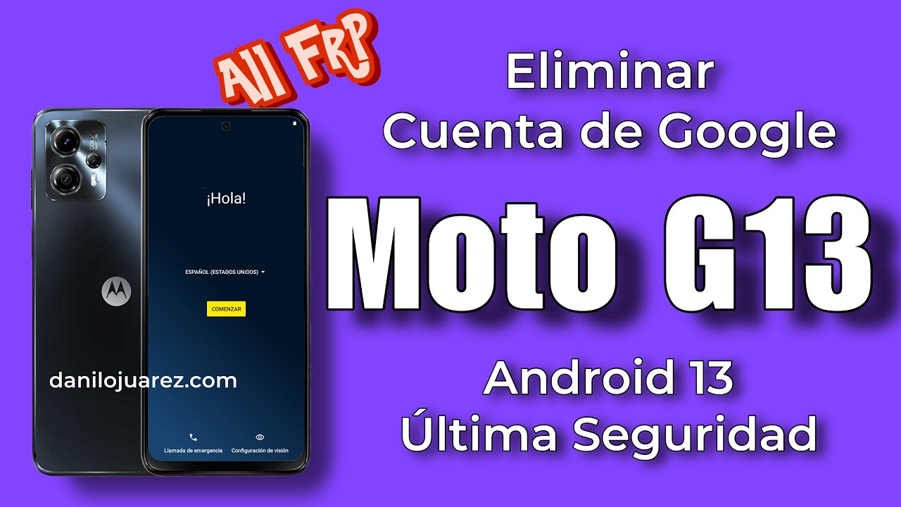 ✅ ELIMINAR cuenta Google en MOTO G13: ¡Descubre cómo!