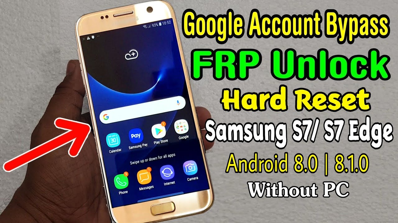 ✅ REMOVE Google Account y HARD RESET Galaxy S7 ¡Descúbrelo! 2 e29c85 remove google account y hard reset galaxy s7 descubrelo