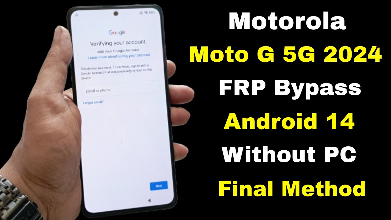 elimina tu cuenta de google frp bypass en moto g 5g