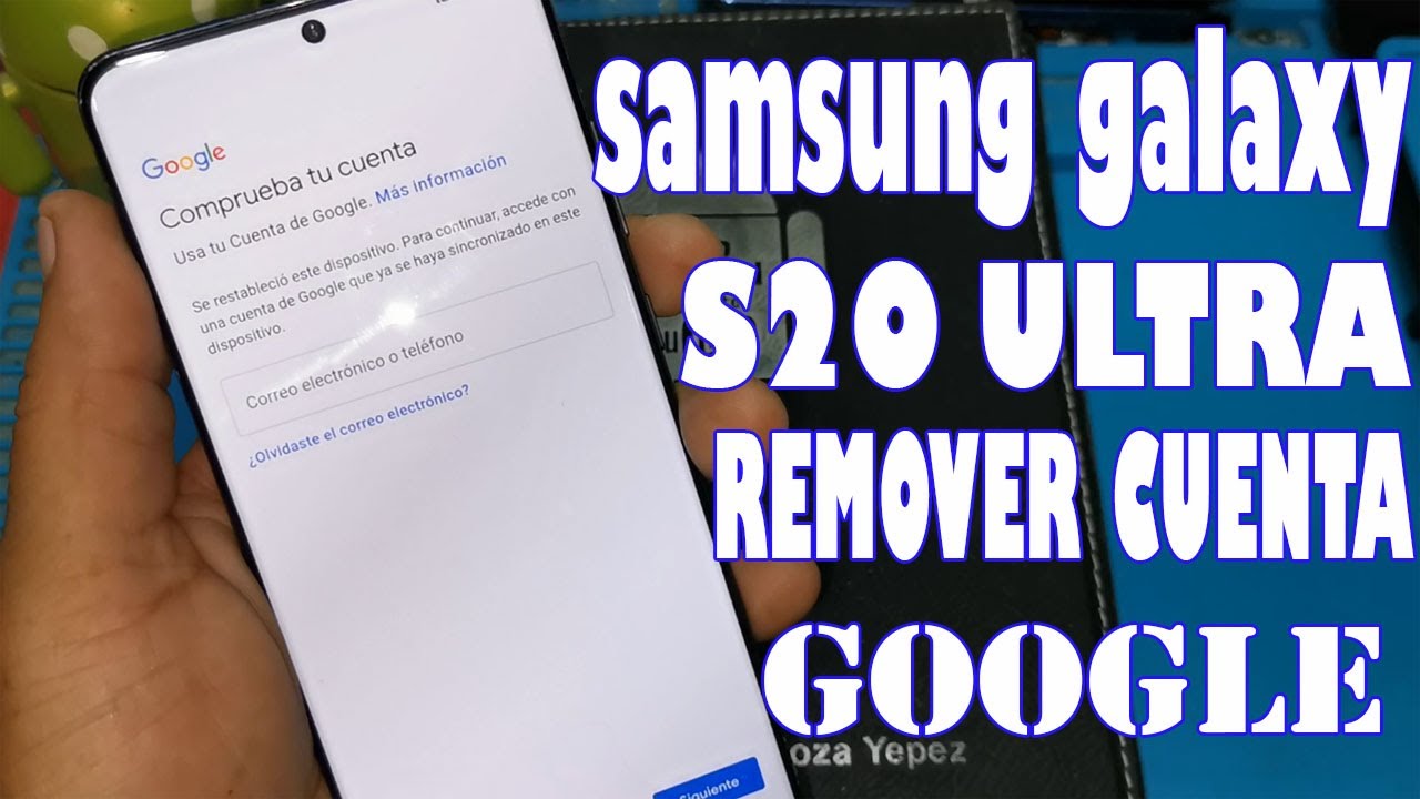 Elimina tu Cuenta Google: Hard Reset S20 FE ¡Fácil y Rápido! 2 elimina tu cuenta google hard reset s20 fe facil y rapido