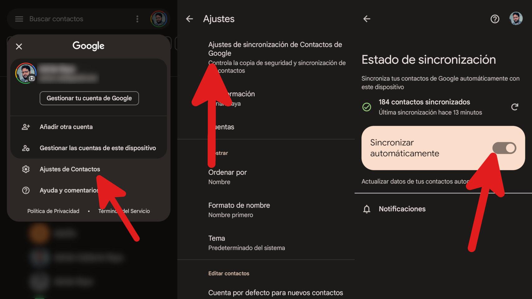 eliminar contactos por que no puedes descubrelo aqui