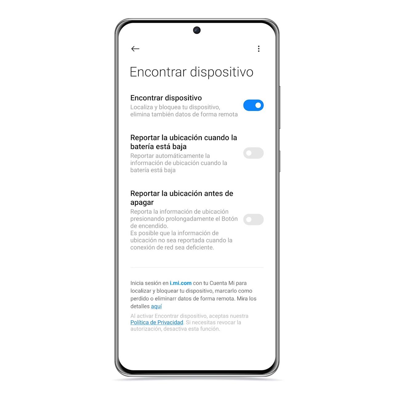 encuentra tu xiaomi al instante localizador movil efectivo