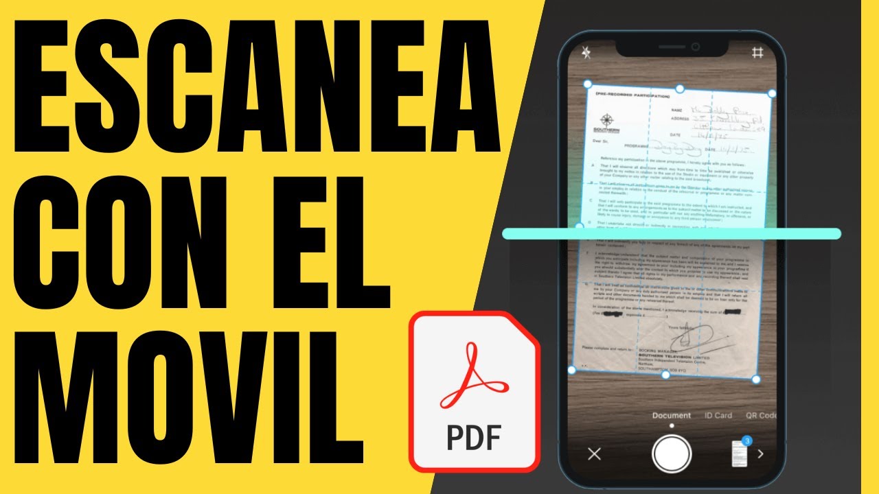 escanea documentos en hd con tu movil rapido y sencillo