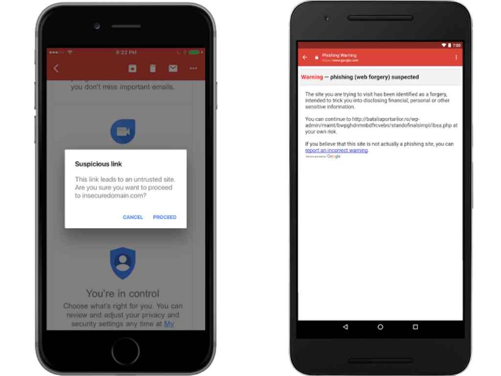 evite phishing email son los iphone usados de mas riesgo