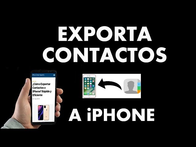 EXPORTAR CONTACTOS: ¡Descubre el método FÁCIL y RÁPIDO! 2 exportar contactos descubre el metodo facil y rapido