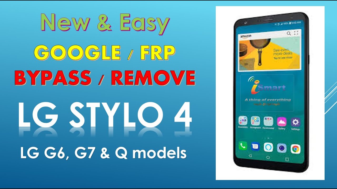 frp bypass lg stylo 4 como resetearlo sin google