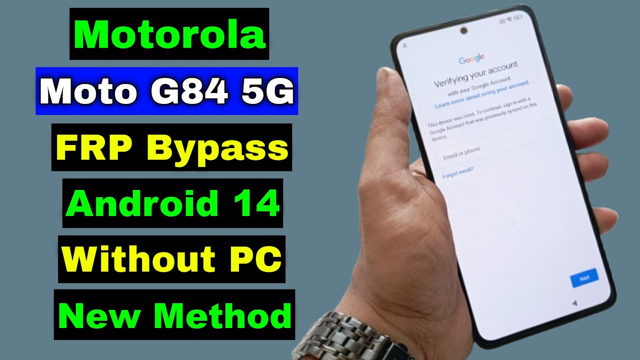 FRP MOTOROLA G84: ¡Descubre el Secreto para Eliminar! 2 frp motorola g84 descubre el secreto para eliminar