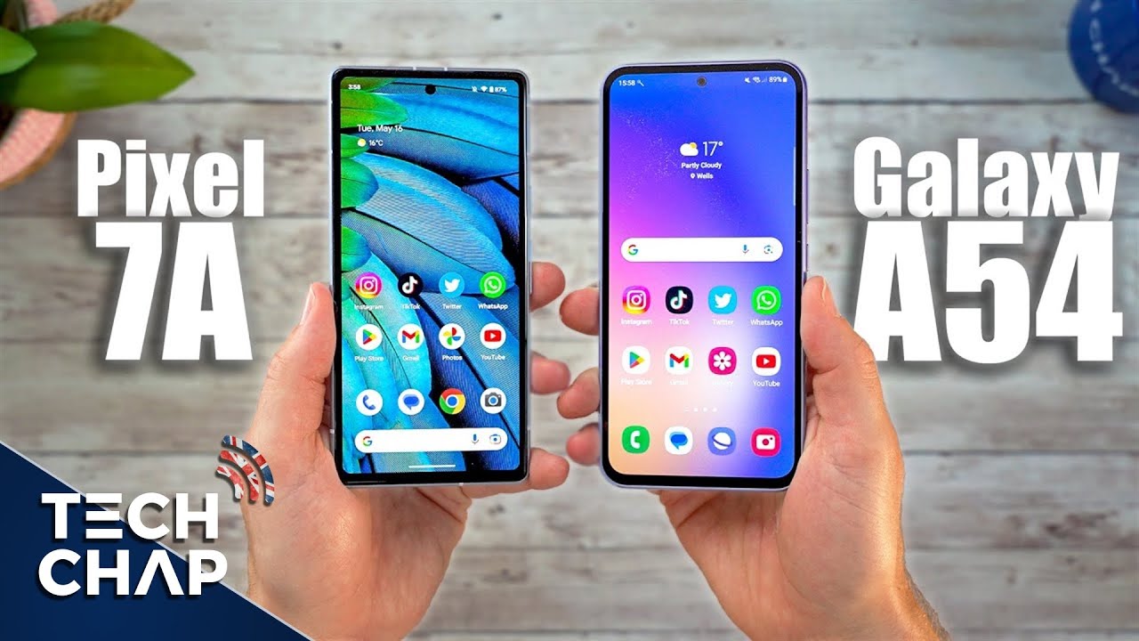 galaxy a54 5g vs pixel 7a cual triunfara en gama media
