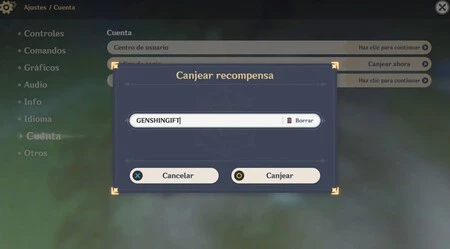 Genshin Impact: Cómo CANJEAR CÓDIGOS SORPRENDENTES 2 genshin impact como canjear codigos sorprendentes