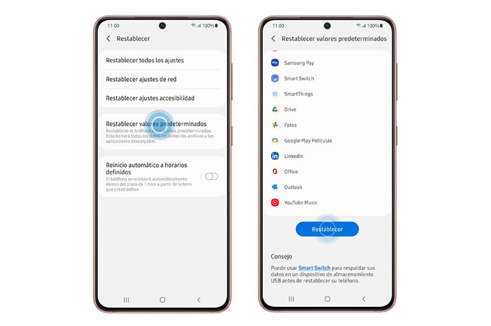 gota de agua movil como desactivar el sensor en samsung