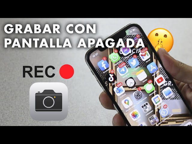 grabar en iphone con pantalla apagada descubrelo