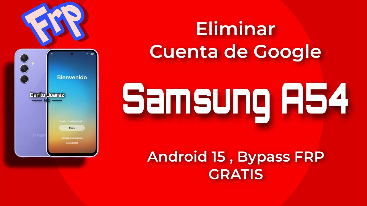 guia rapida elimina tu cuenta google en samsung a54 5g