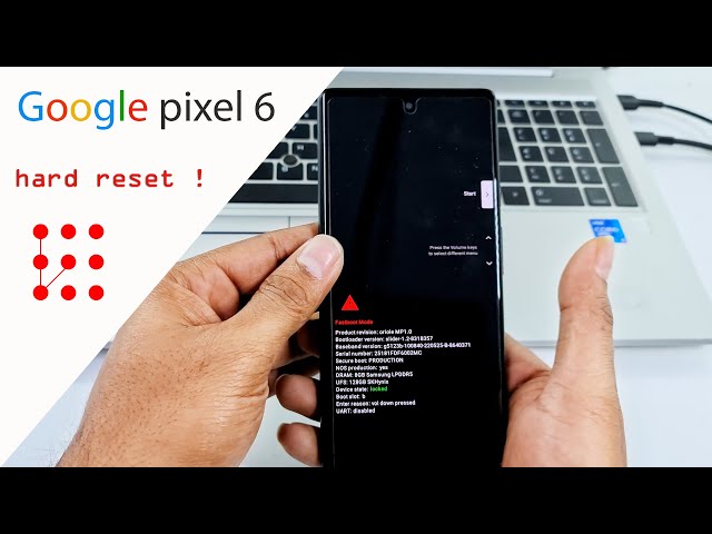 HARD RESET Google Pixel 6: ¡REMUEVE tu CUENTA YA!