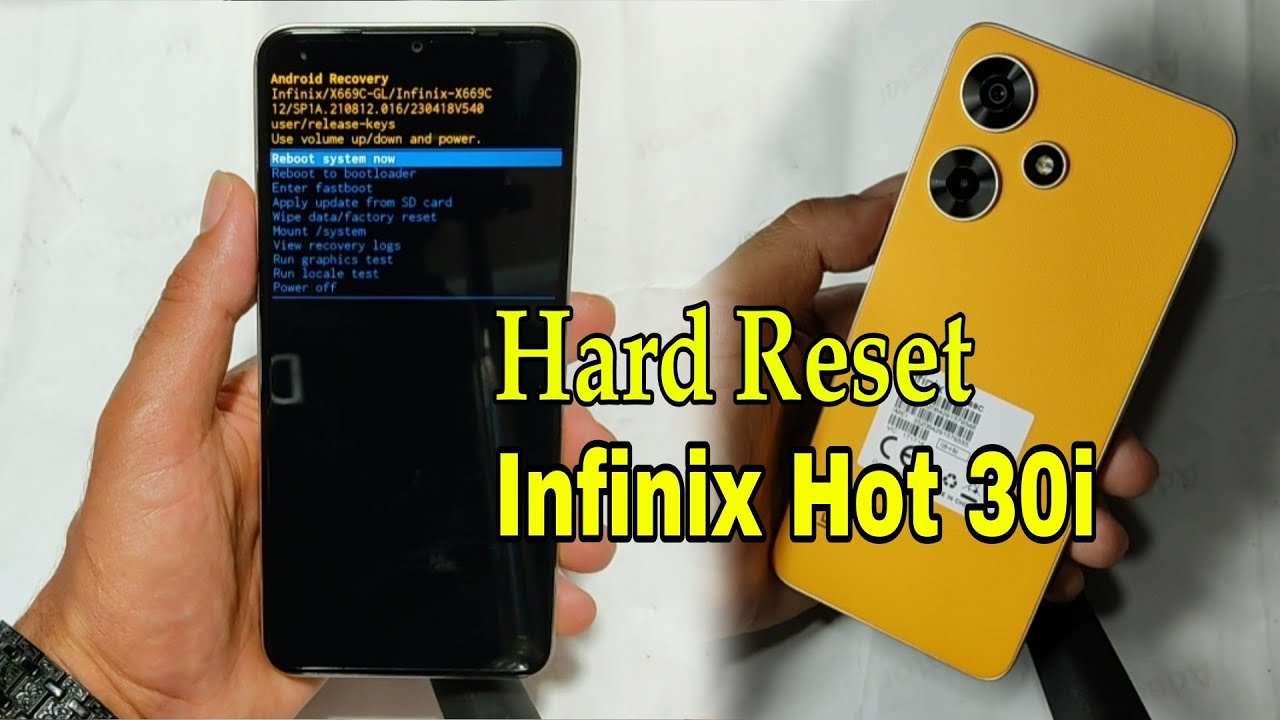 hard reset infinix hot 30i descubre el secreto