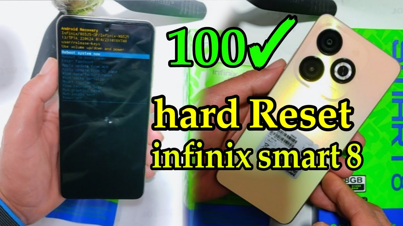 hard reset infinix smart 8 descubre el secreto