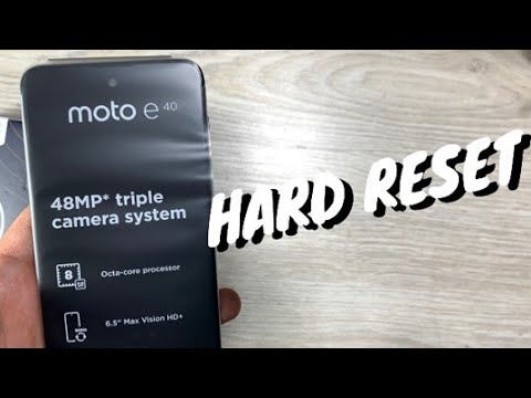 HARD RESET Moto E40: Cómo RECUPERAR tu Móvil RÁPIDO 2 hard reset moto e40 como recuperar tu movil rapido