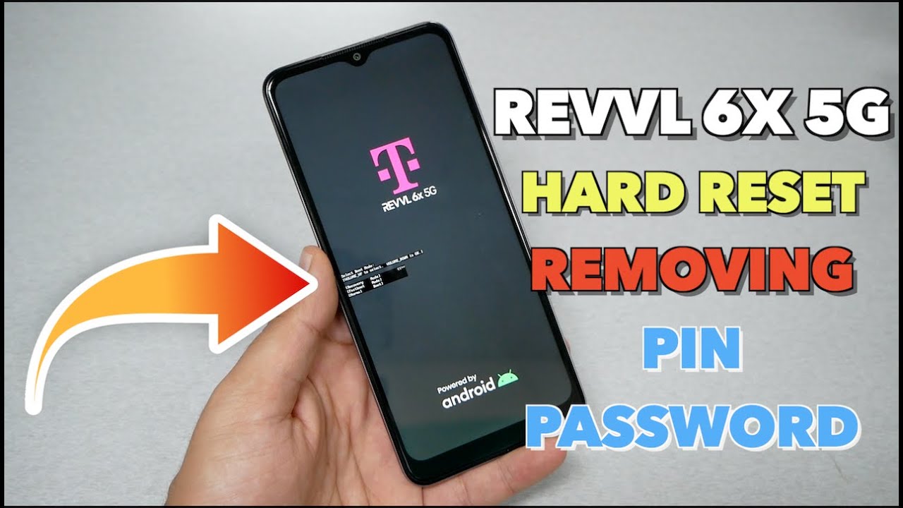 HARD RESET T-MOBILE REVVL 6 5G: ¡ELIMINA CUENTA GOOGLE! 8 hard reset t mobile revvl 6 5g elimina cuenta google