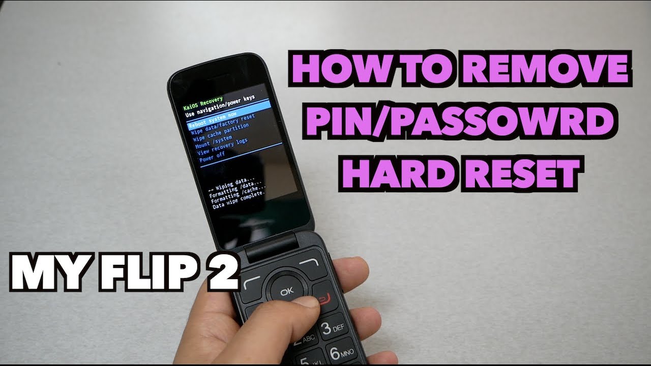 HARD RESET TCL FLIP 2: Elimina tu Cuenta de Google Rápido 2 hard reset tcl flip 2 elimina tu cuenta de google rapido