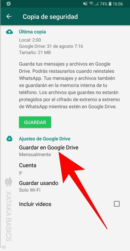 He borrado un CHAT de WHATSAPP Cómo RECUPERARLO 2 he borrado un chat de whatsapp como recuperarlo