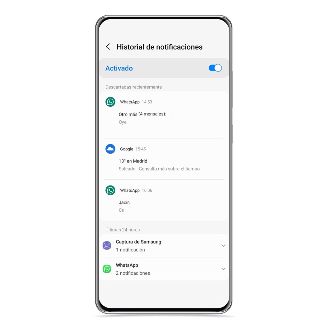 Historial NOTIFICACIONES Android: ¡Descubre SUS SECRETOS! 2 historial notificaciones android descubre sus secretos
