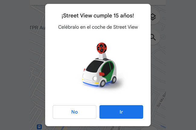 icono de auto encuentra los mejores coches en google maps