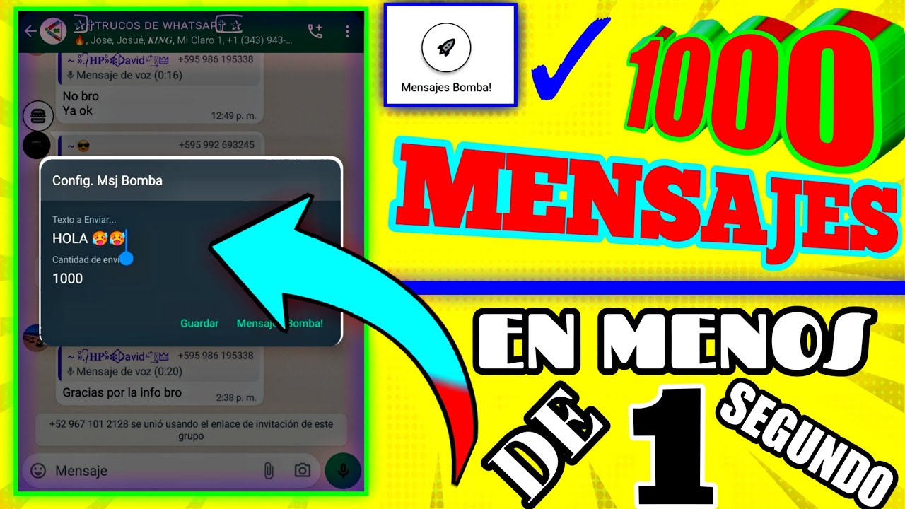 IMÁGENES de MENSAJES de WHATSAPP: ¡Envía MÁS de 10! 2 imagenes de mensajes de whatsapp envia mas de 10