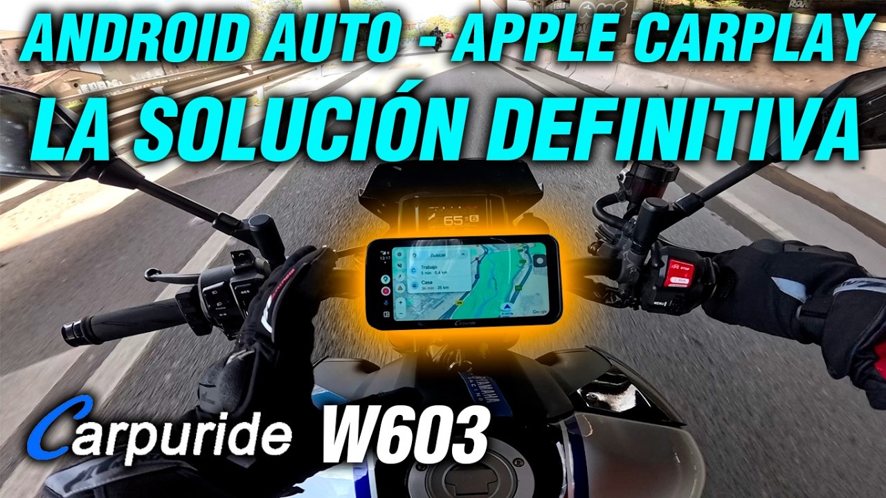 instala android auto y carplay en tu moto facil y rapido