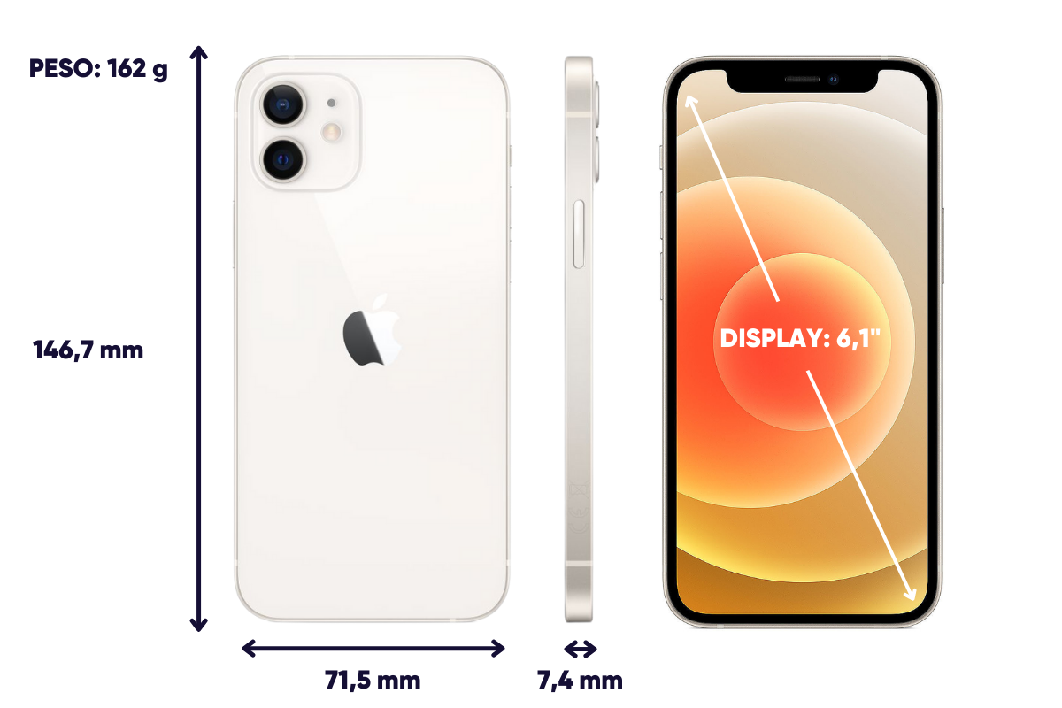 iphone 12 descubre su tamano y caracteristicas secretas