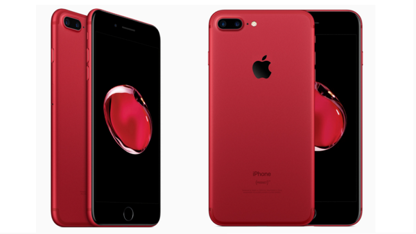 iphone 7 en rojo descubre su frente negro y mas