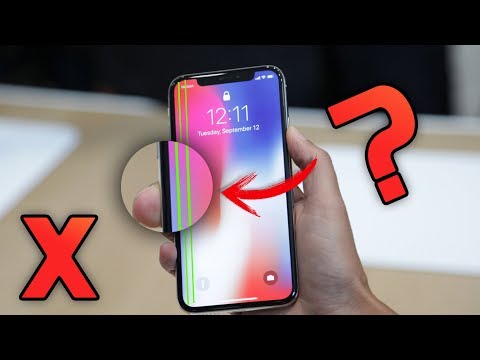iphone x por que aparece la raya verde descubrelo