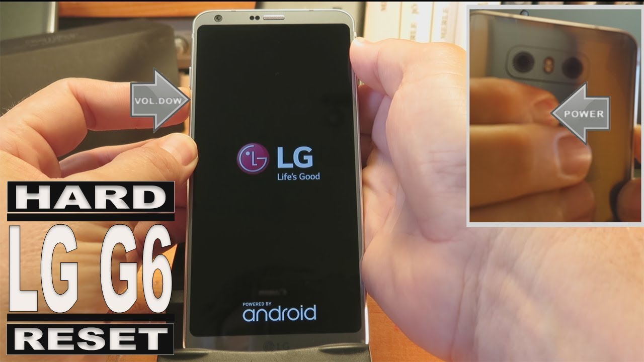 lg g6 hard reset descubre el secreto del frp bypass