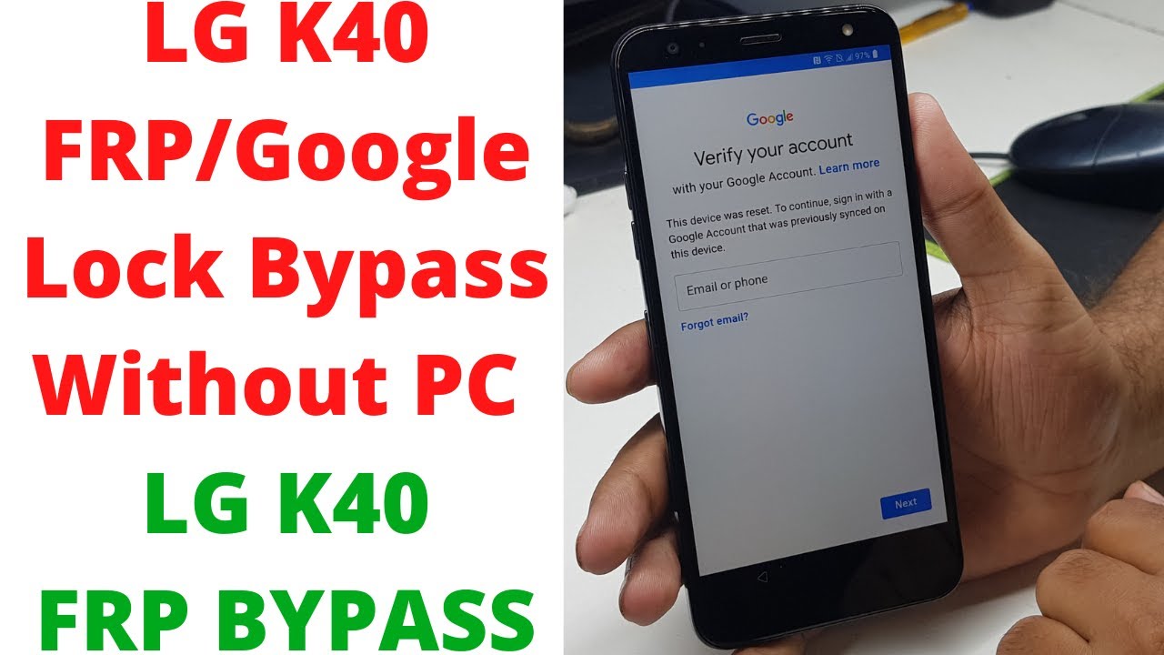 LG K40: Revela el Secreto del FRP Bypass y Libera tu Móvil 2 lg k40 revela el secreto del frp bypass y libera tu movil
