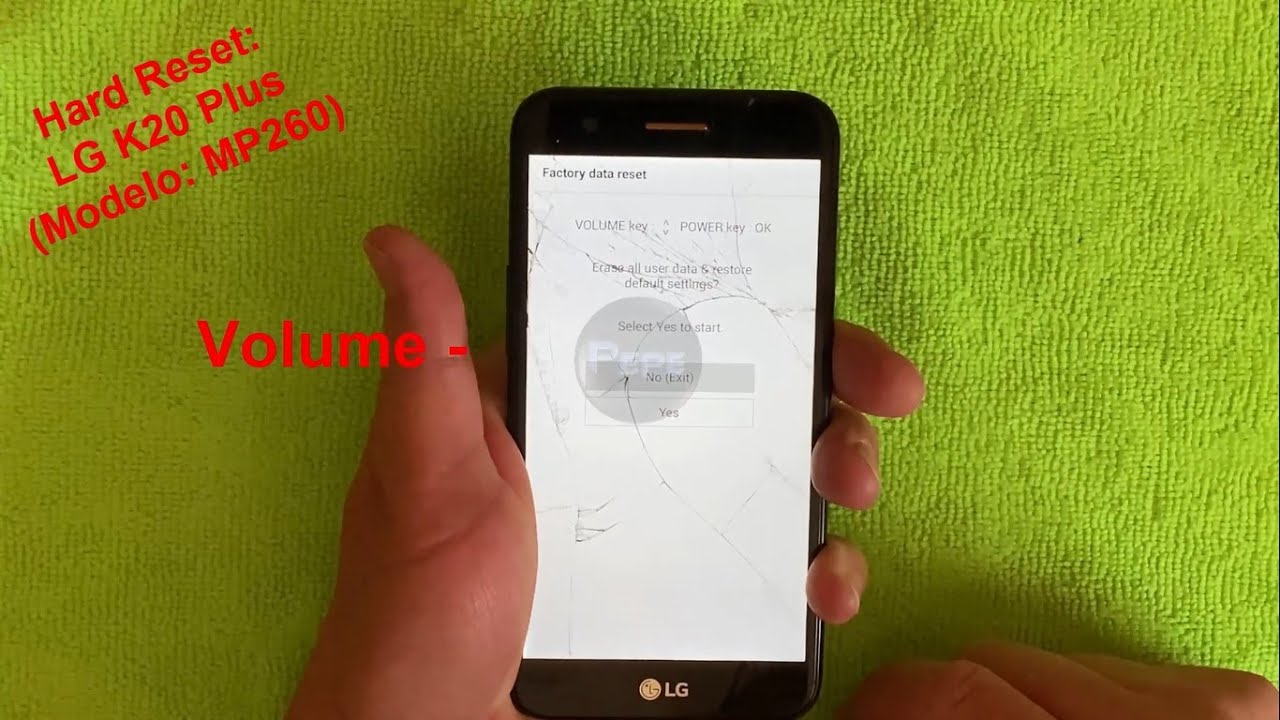LG MP260: ¡DESCUBRE cómo ELIMINAR y RESETEAR tu cuenta! 2 lg mp260 descubre como eliminar y resetear tu cuenta