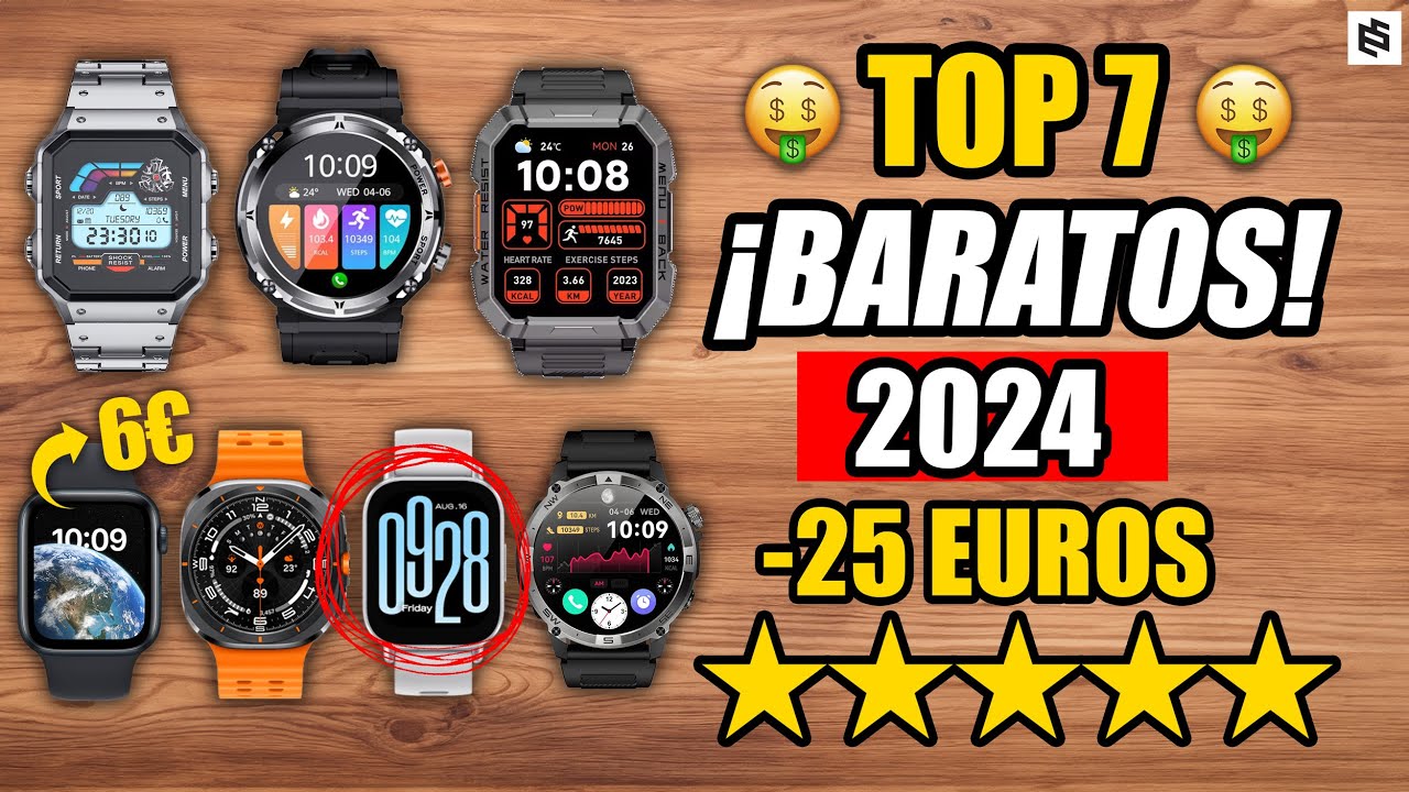 MEJOR SMARTWATCH: ¡Descubre los 2024 BUENOS y BARATOS! 2 mejor smartwatch descubre los 2024 buenos y baratos