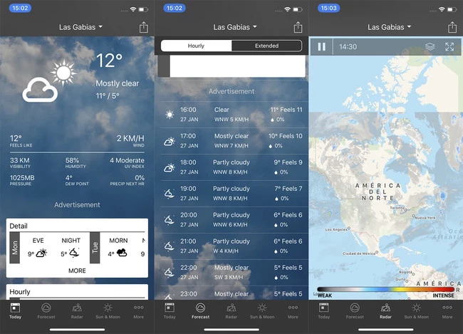 mejores apps meteorologicas gratis en espana descubrelas