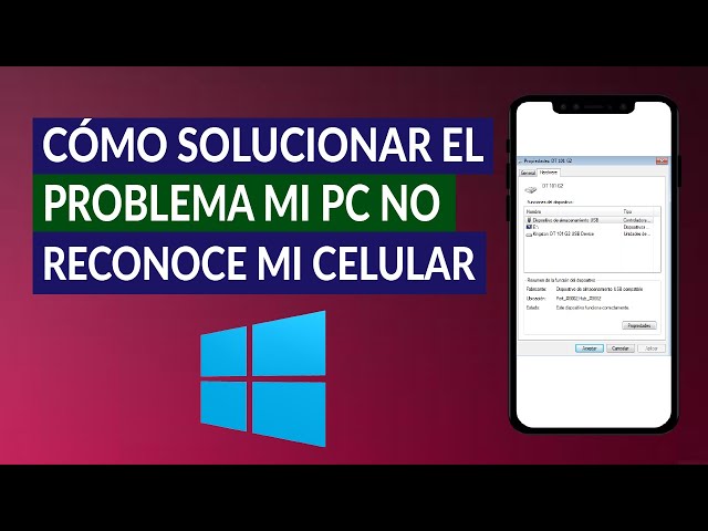 ¡MI PC NO RECONOCE MI CELULAR! Solo CARGA, Por qué 2 mi pc no reconoce mi celular solo carga por que