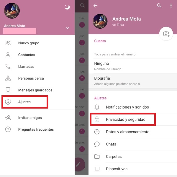 modo invisible en telegram seras descubierto al usarlo