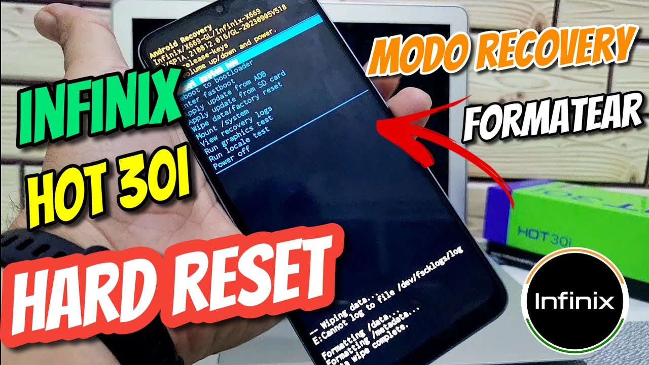 MODO RECOVERY Infinix: Cómo REINICIAR y RESTAURAR 2 modo recovery infinix como reiniciar y restaurar