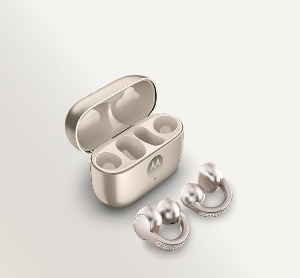moto buds loop auriculares motorola con swarovski