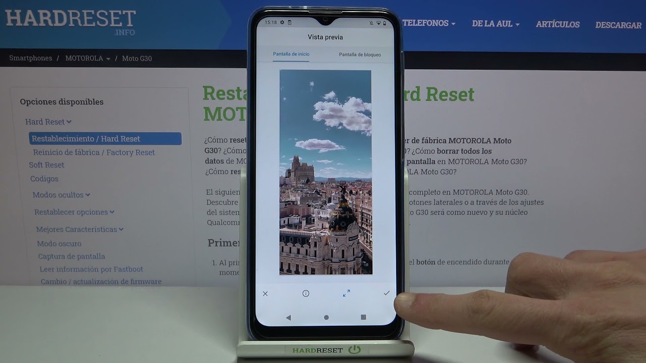 Motorola: ¡DESCUBRE Cómo Cambiar el FONDO de PANTALLA! 2 motorola descubre como cambiar el fondo de pantalla