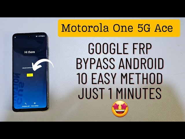 Motorola One 5G Ace: Libera tu Móvil con FRP Bypass Fácil 2 motorola one 5g ace libera tu movil con frp bypass facil