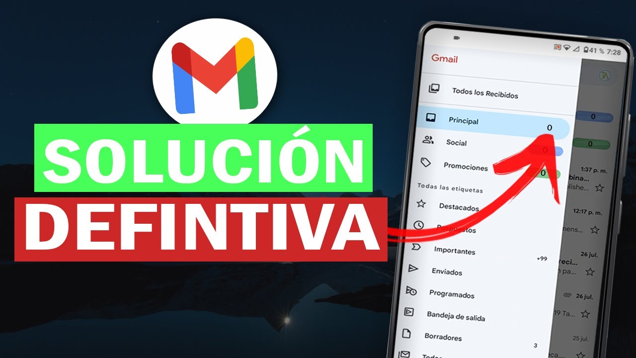 no me llega el correo por que no funciona en movil