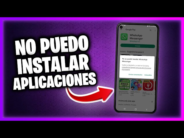 NO PUEDO INSTALAR APPS: Descubre el SECRETO y Soluciona Ya 2 no puedo instalar apps descubre el secreto y soluciona ya