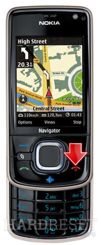 nokia 6210 navigator como hacer un reset rapido