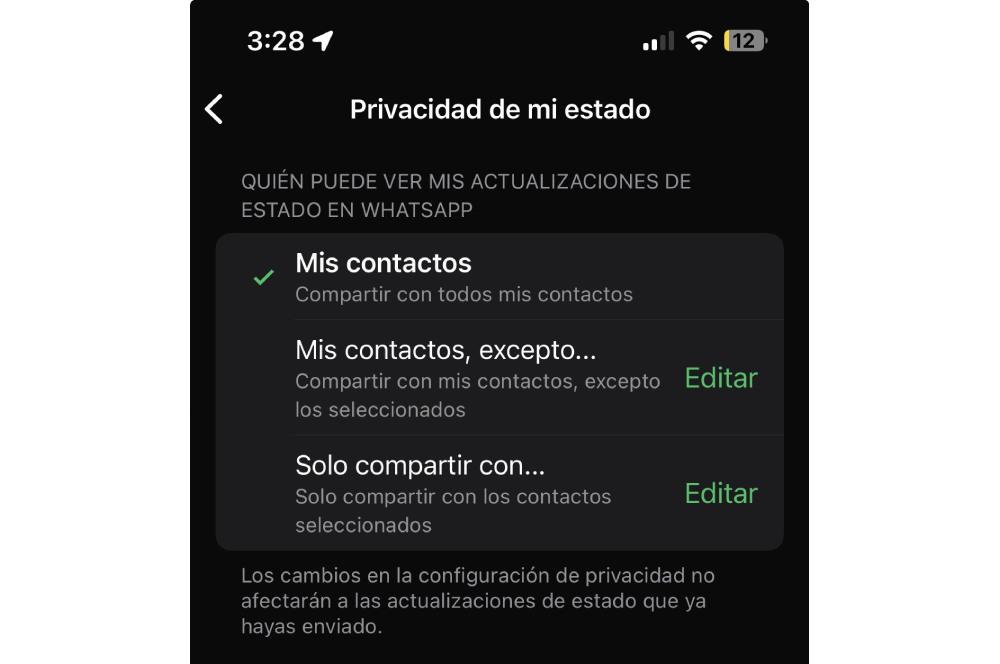ordena tus estados de whatsapp por hora y no te pierdas ninguno
