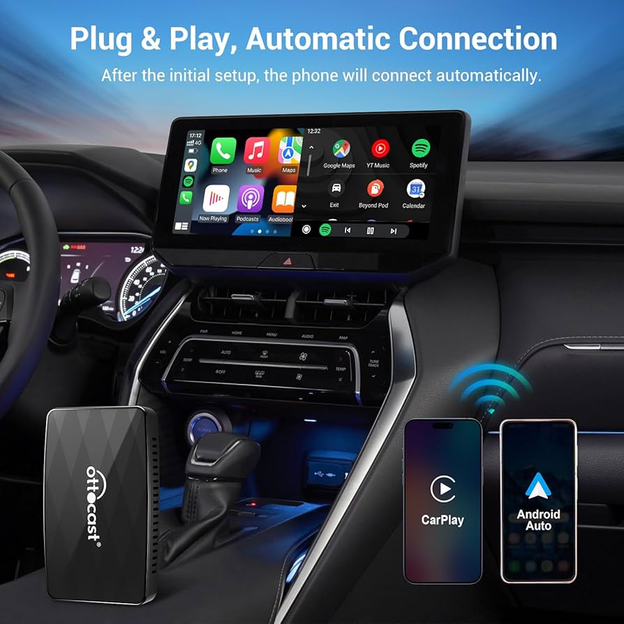 ottocast descubre android auto y carplay sin limites