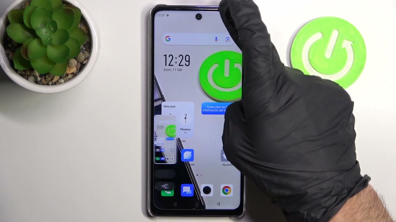 pantalla infinix hot 30i como capturar el momento